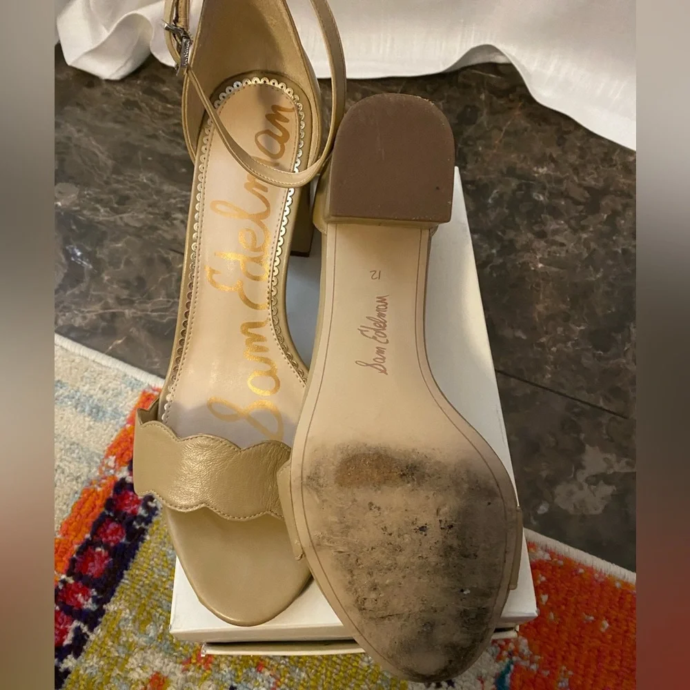 Sam Edelman Women’s Odila Heeled Sandal Sz 12 - Picture 4 of 5